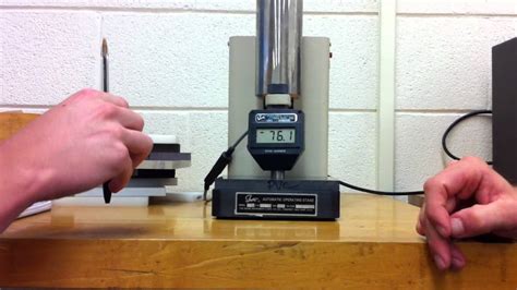 shore hardness test procedure